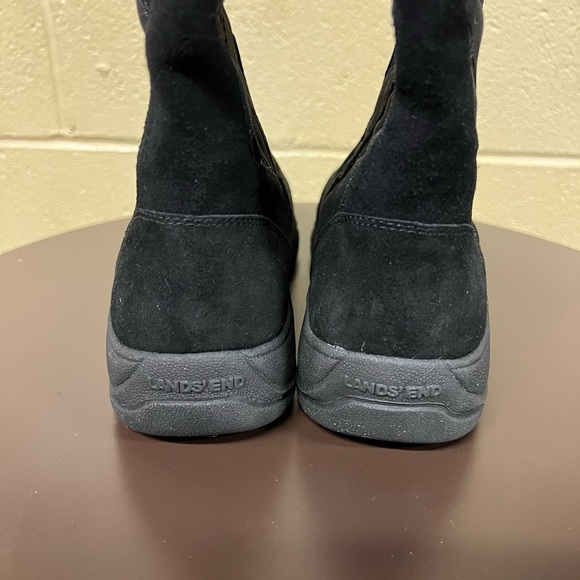 LANDS END SUEDE SNOWBOOTS - Picture 2 of 5